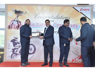 Hero MotoCorp Quality Award